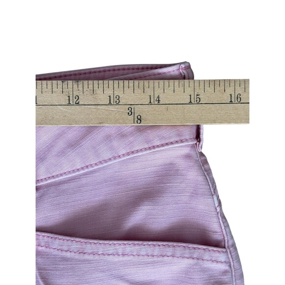 Anthropologie Pilcro Pink High Waist Straight Leg Jeans Women's Size 28 Pockets - Picture 8 of 14